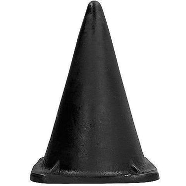 All Black Buttplug Extra Large in PVC per Piacere Intenso e Sicuro